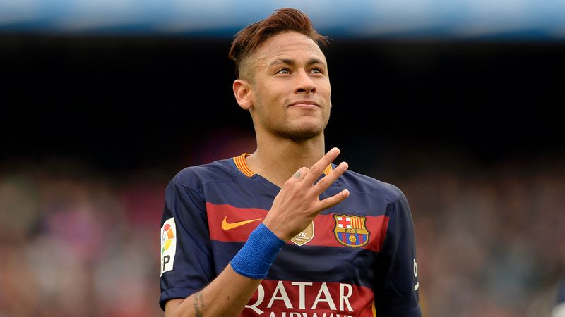 Tiền đạo Neymar tỏa sáng 
