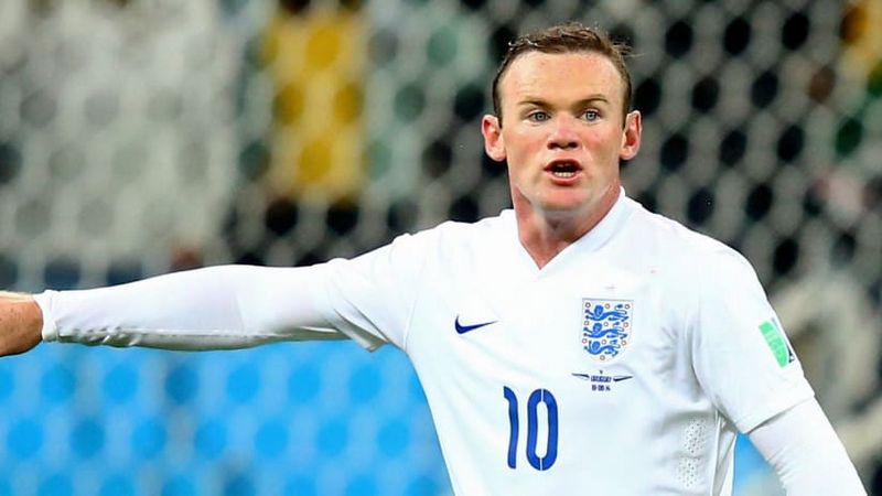 Tiền đạo Wayne Rooney Tiền đạo Wayne Rooney